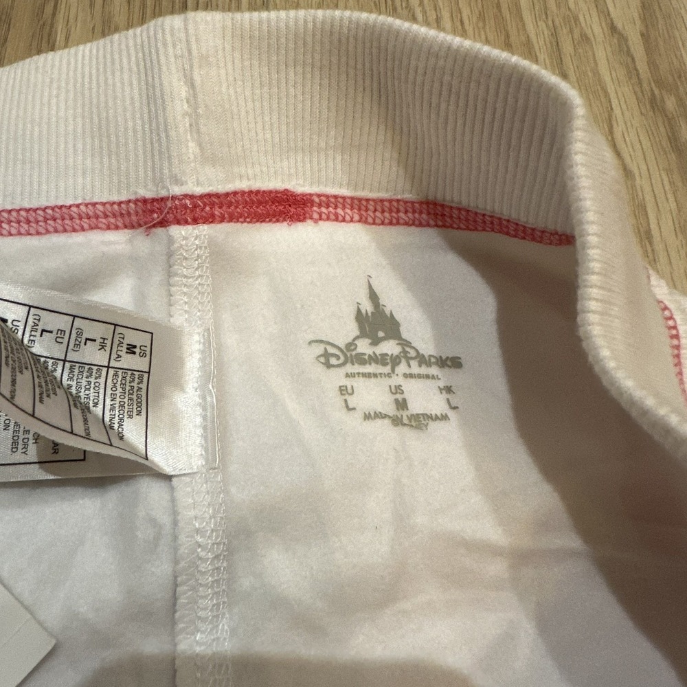 Disney Parks Princess Youth Sweatsuit  - White Sweatpants Sz M Sweatshirt Sz L - Picture 3 of 8